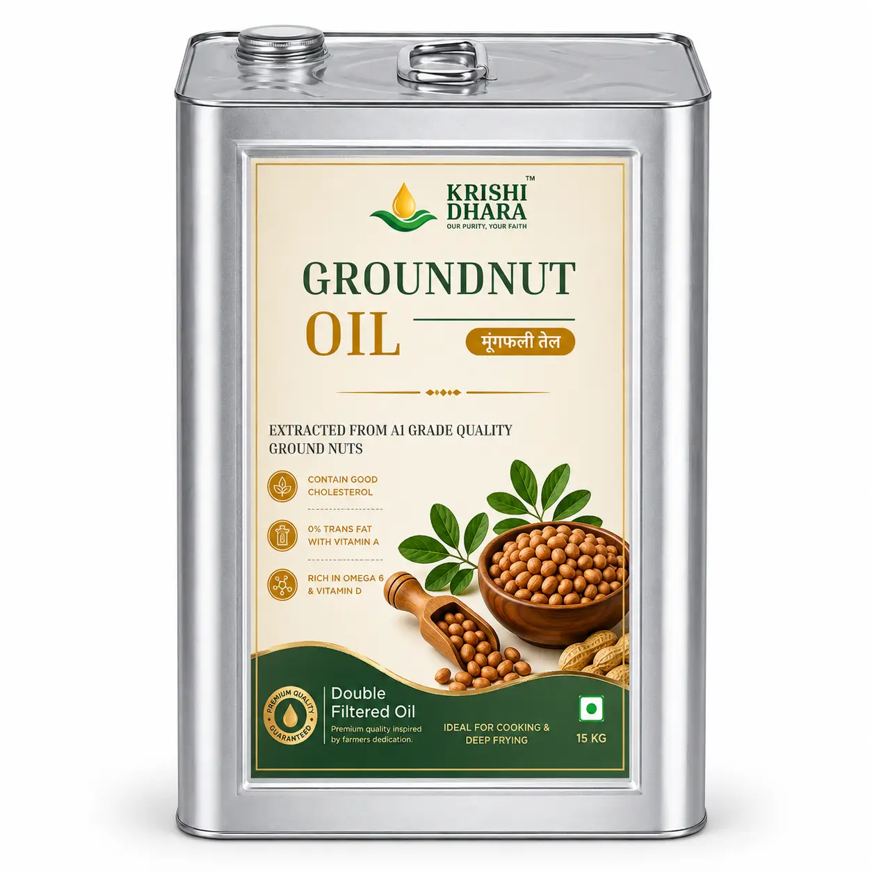 krishi dhara groundnut oil